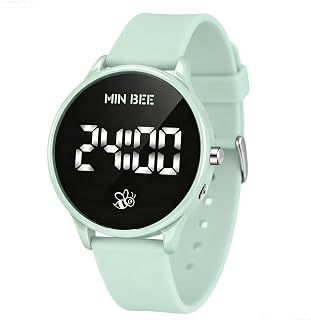 Womens Digital Watch Non-Smart Large Face Silicone Watch - Image 1