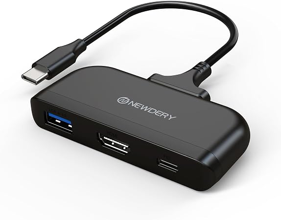 NEWDERY Switch 2 Dock, Portable TV Docking Station with 4K@60HZ HDMI