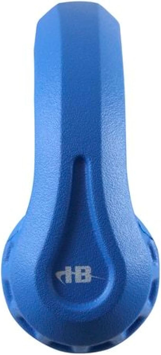 HamiltonBuhl Flex‑Phones Kids Foam Headphones 10‑Pack – Durable EVA Foam, Volume‑Limited 85 dB, Chew‑Resistant Dura‑Cord, Safe BPA‑Free Design for Classroom Use – Blue