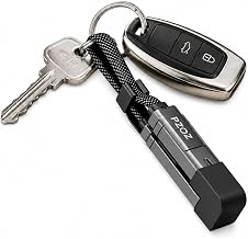 pzoz 4-in-1 Keychain Charging Cable, 60W Fast Charging with LED Display - Image 1