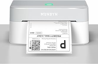 MUNBYN Bluetooth Thermal Label Printer, Wireless 4x6 Shipping Label Printer - Image 1
