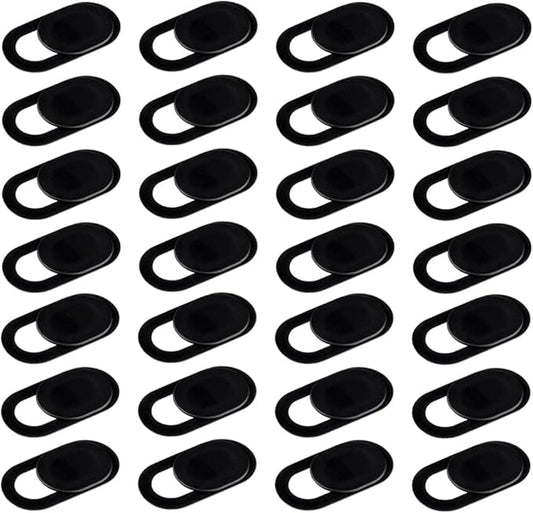 Mesee 50 Pieces Webcam Cover Slider, 0.027-Inch Ultra Thin Web Camera Protective Privacy Covering Slide Stickers for Computer, Laptop, MacBook Pro/Air, iPhone, Tablet, PC, iPad, iMac