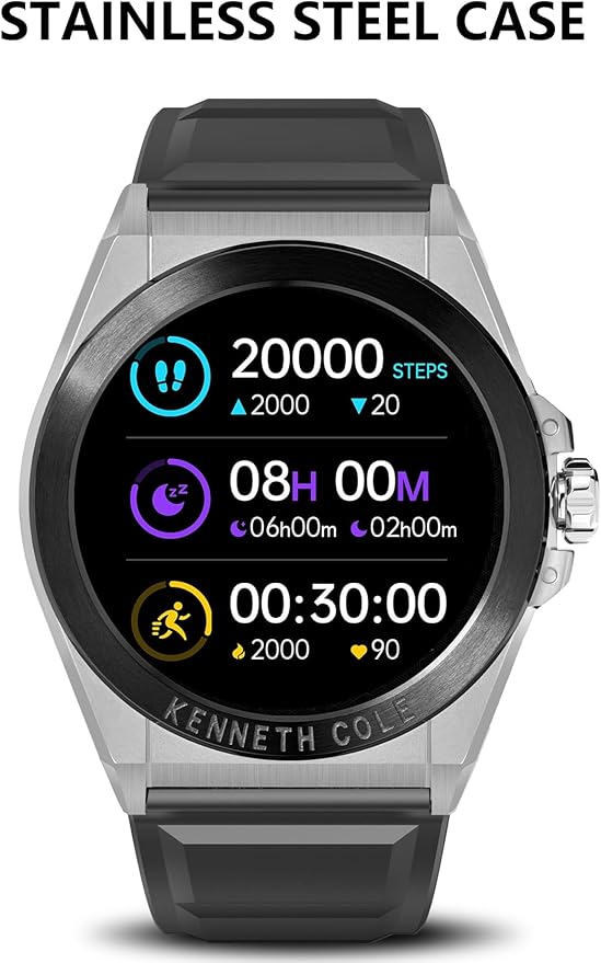 Smart Watches for Men, 1.32" HD Round Touchscreen Smartwatch, Heart Rate/SpO2/Sleep Monitor, Call Notification, 100+ Sports Modes, IP68 Waterproof Fitness Watch for iPhone Android Compatible (Silver)