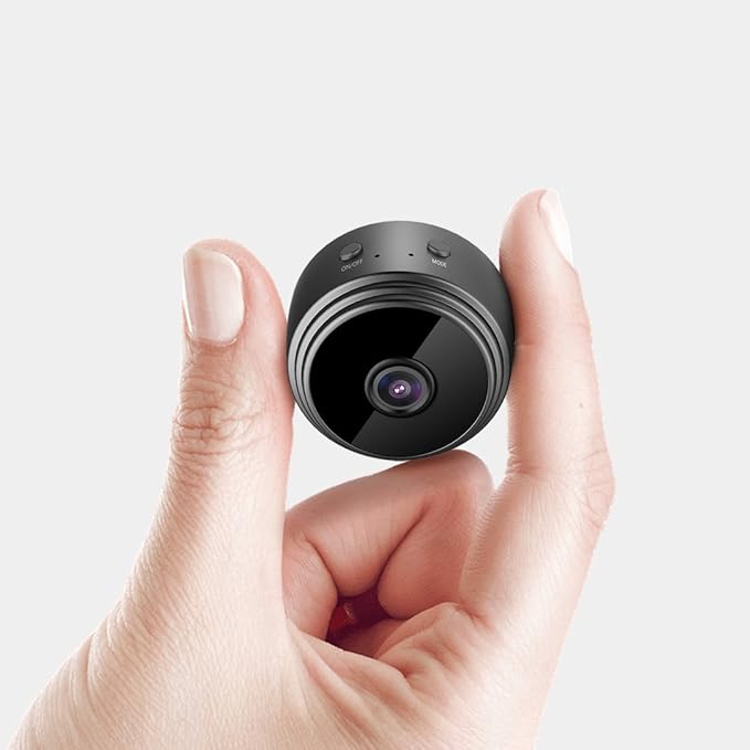 WiFi Camera Night Vision - Motion Detection Nanny Cameras - Small Wireless Camera for Pet/Nanny Monitor Pan/Motion Detection - HD 1080P