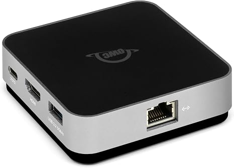 OWC USB-C Travel Dock E 6-Port 100W - HDMI 4K Gigabit Ethernet