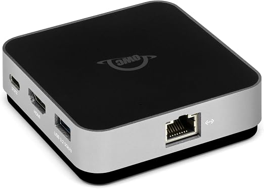 OWC USB-C Travel Dock E 6-Port 100W - HDMI 4K Gigabit Ethernet