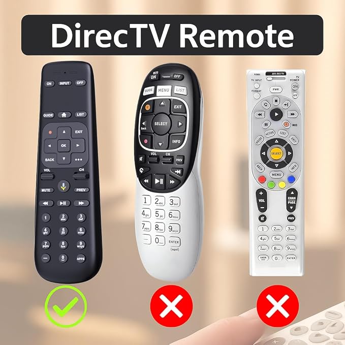 3PACK Case for DirecTV Remote, Cover for AT&T TV Now Receiver C71KW / RC82V Voice Remote Control Skin Sleeve Purple Blue Red