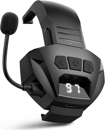 Qozybuds Wireless Bluetooth 6.0 Adapter for Walker's Earmuffs, Portable Receiver for Walker's Razor Slim, Hands-Free Calling