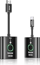 USB C Wireless HDMI Transmitter and Receiver（2026 Upgrade Model）,Wirelessly Cast Your Phone or Laptop Screen to a Display,Plug and Play,No Downloads or Complex Setup Required - Image 1