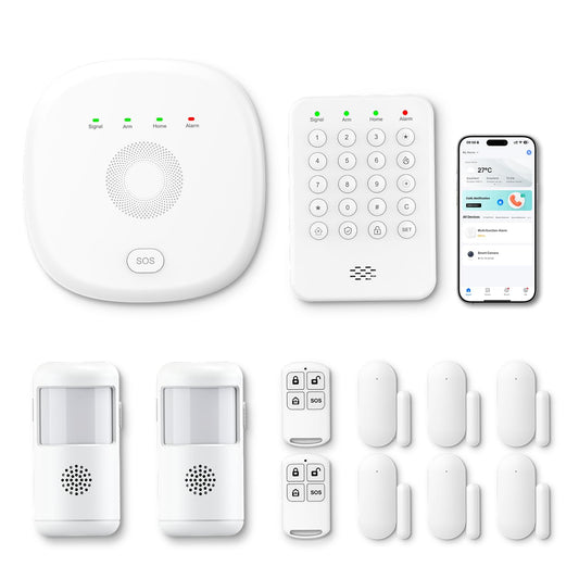 PGST Home Security Systems 12-Piece Kit (Newest Mode | Smart Home - Image 1