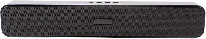 ASHATA PC Soundbar, Wired and Computer Speaker Home Theater Stereo Sound Bar, Bluetooth U Disk Memory Card FM Radio, for Desktop, Laptop, Tablet, Smartphone