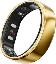 RingConn Gen 2 Smart Ring - Sleep Apnea Monitoring(Gold, Size 8) - Image 1