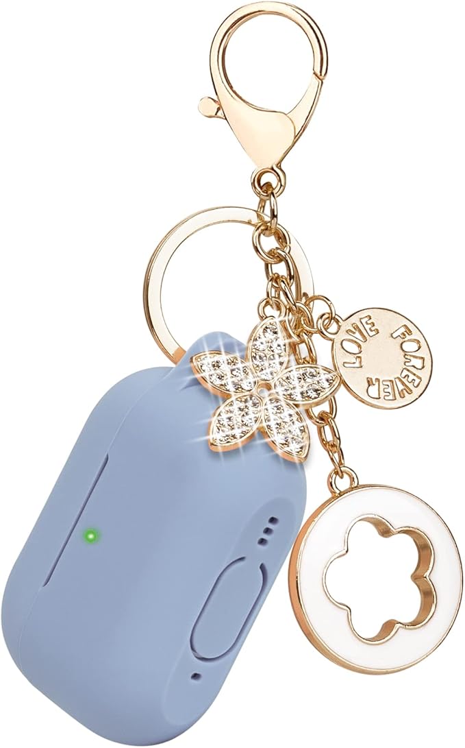 Case for Airpods Pro 2 Case with Cute Bling Keychain, Silicone Protective Case Cover for Airpods Pro 2nd Generation Case Earbuds Cases Women Girls