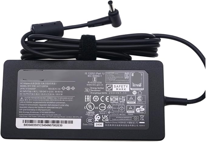 20V 6A 120W AC Power Adapter(US Plug)