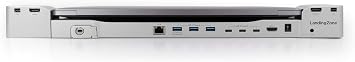 LandingZone 18-Port Docking Station for the 15-inch MacBook Pro with Touch Bar and 4 USB-C Ports [MacBook Model A1707 & A1990 Released 2016-2019] (140W Power Adapter & Four External Display Support)