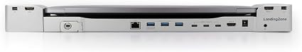 LandingZone 18-Port Docking Station for the 15-inch MacBook Pro with Touch Bar and 4 USB-C Ports [MacBook Model A1707 & A1990 Released 2016-2019] (140W Power Adapter & Four External Display Support)