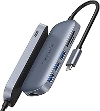 USB C Hub 7-in-1, NewQ USB C Hub with HDMI 4K, 3 USB-A 3.0 Ports, SD/TF Card Reader, 100W USB-C PD Charging, Slim Aluminum USB Hub for MacBook, Laptop & USB-C Devices - Image 1