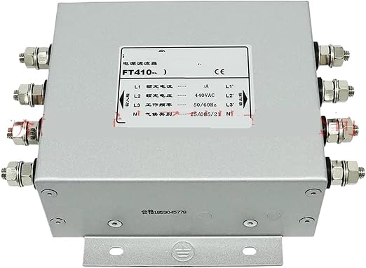 Three Phase Four Wire Power Filter Anti Interference Purifier FT410