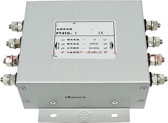 Three Phase Four Wire Power Filter Anti Interference Purifier FT410