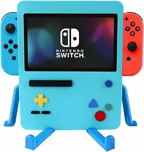 GRAPMKTG Charging Stand for Nintendo Switch Accessories Portable Dock Compatible for Nintendo Switch OLED Cute Case Decor Gift Men Women Kids Blue [Nintendo_Switch]