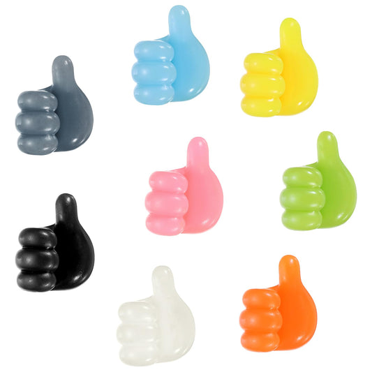 HARFINGTON 20pcs Cable Clips Silicone Cable Management for Cord Organizer Cable Clips Bedroom Nightstand Wire Desk Table Accessories Office Spaces Car Random Colors