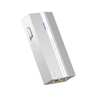 DA5 Decoder Headphone Amplifier,Portable Hi-Fi DAC,Dual CS43198 DAC,768kHz/32bit,DSD256,3.5mm+4.5mm Up to 682mW Output,Portable USB DAC/AMP with Call Function,Button & App Control