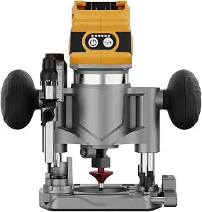 Cordless Plunge Router Combo Compatible with Dewalt 20V 60V MAX Battery