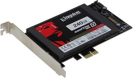 Sedna PCI Express (PCIe) SATA III (6G) SSD Adapter With 1 Port (Built-in Power Circuit, No Need for Power Connector, Best for Mac), SSD Not Included
