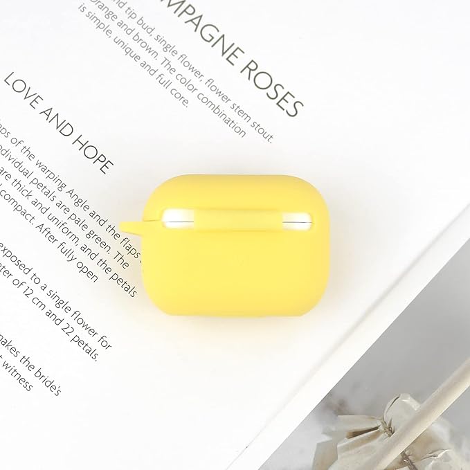 Wonhibo for Airpod Pro Case, Cute Kawaii Cover for Airpod Pro 2019 with Keychain for Women (Duck)