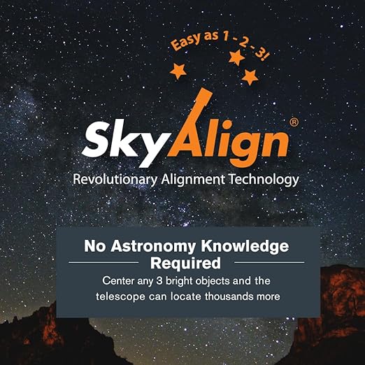 Celestron NexStar 8SE Computerized Telescope – 8-Inch Schmidt-Cassegrain Optical Tube – Fully Automated GoTo Mount with SkyAlign – Ideal for Beginners and Advanced Users – 40,000+ Object Database