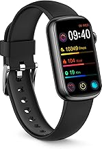 FITVII Slim Fitness Tracker with Blood Oxygen, Blood Pressure, 24/7 Heart Rate and Sleep Tracking, IP68 Waterproof Activity Trackers and Smart Watches with Step Tracker, Pedometer for Women Men - Image 1