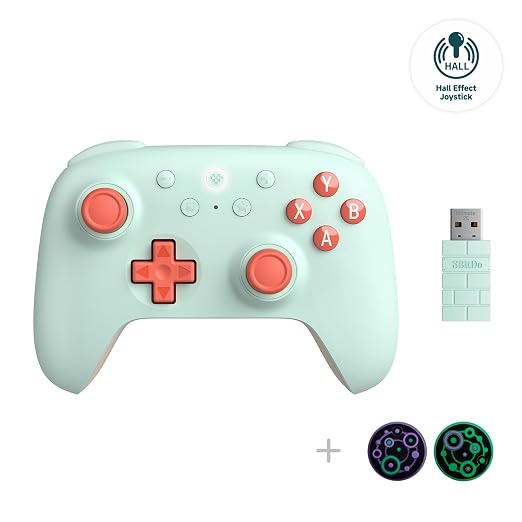 8Bitdo Ultimate 2C Wireless Controller for PC & Android - Mint