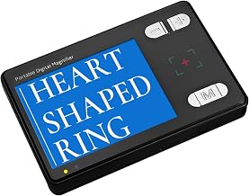 Digital Magnifier 3.5 Inch, 2X-32X Zoom Portable Digital Video Magnifier,LCD Screen Video Aids Digital Magnifier for The Visually Impaired, Low Vision, Color Blindness, Amblyopia - Image 1