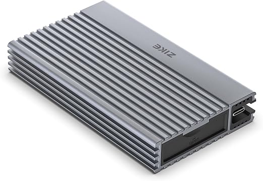 Zike USB4 40Gbps M.2 NVMe SSD Enclosure,3811 MB/s,M-Key 2280,Thunderbolt 5