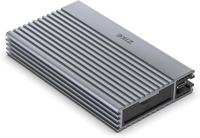 Zike USB4 40Gbps M.2 NVMe SSD Enclosure,3811 MB/s,M-Key 2280,Thunderbolt 5