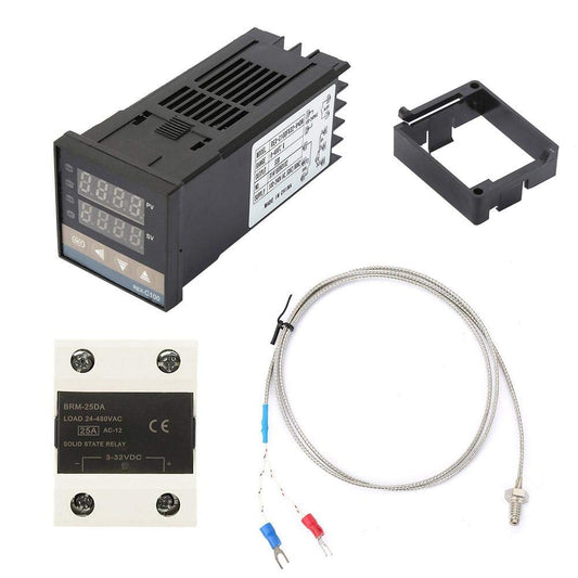 PID Temperature Controller Kit 0-400℃ Range ±0.5% FS Accuracy