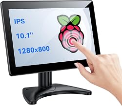 Eyoyo 10.1" Small Touchscreen Monitor, Metal IPS Display, 1280×800 HD - Image 1