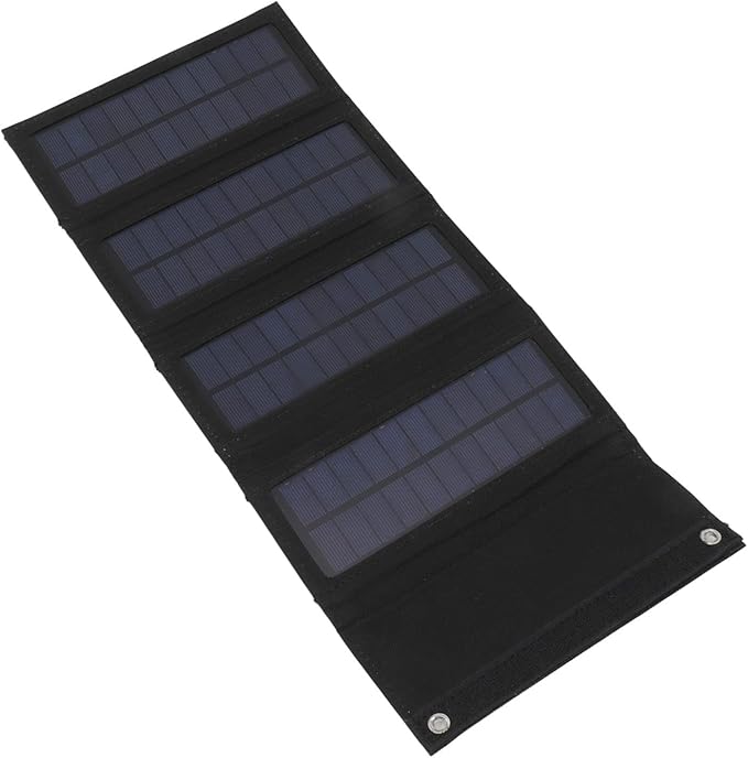 40W Portable Foldable Solar Panel for Outdoor Camping Hiking, High Efficiency Solar Charger with USB Output