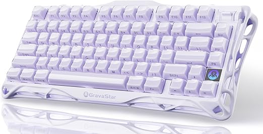 GravaStar Mercury K1 75% Wireless Mechanical Gaming Keyboard RGB Backlit