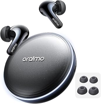 Oraimo AI Translation Earbuds, Bluetooth 6.0 Wireless Earbuds with ANC