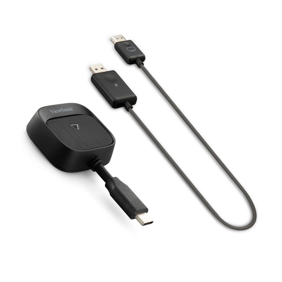 ViewSonic WPD-900 ViewShare Wireless Screen Casting Kit, HDMI USB C