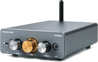 BT60MAX - BT 6.0 300W x 2 Amplifier Home Audio, TPA3255 2-Channel Mini AMP - Image 1