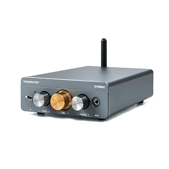 BT60MAX - BT 6.0 300W x 2 Amplifier Home Audio, TPA3255 2-Channel Mini AMP