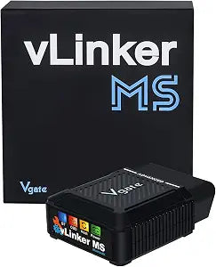 Vgate vLinker MS Bluetooth OBD2 Scanner Car Diagnostic Tool Code Reader