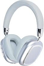 New Wireless Headset, Hifi Clear Call, Comfortable Fit With Head, Foldable, Rotatable, Stretchable. Compatible with Mobile Phones, Computers, MP3 and Other Devices. Wireless Headphones (Silvery) - Image 1