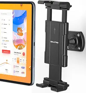 OHLPRO Tablet Wall Mount Holder, iPad Wall Mount with 360° Adjustable Swivel, Screw Mount Installation for Kitchen, Office, Warehouse & Home, Fits 4.7-13" Tablets & Phones, Galaxy Tab, Kindle Fire