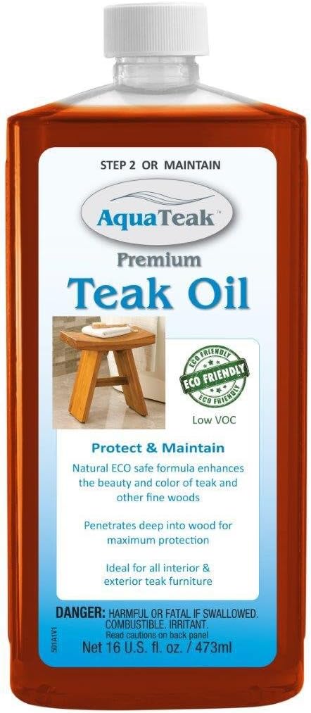 AquaTeak Care Kit: Premium Teak Oil & Teak Cleaner & Brightener