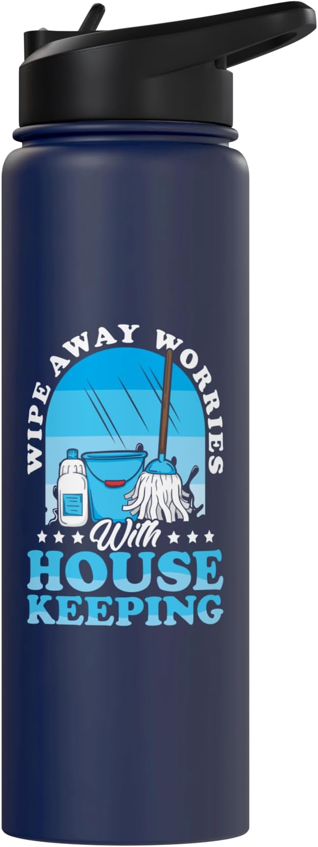 Housekeeping House Keeper Uniforms Housekeeper Stainless Steel Insulated Water Bottle