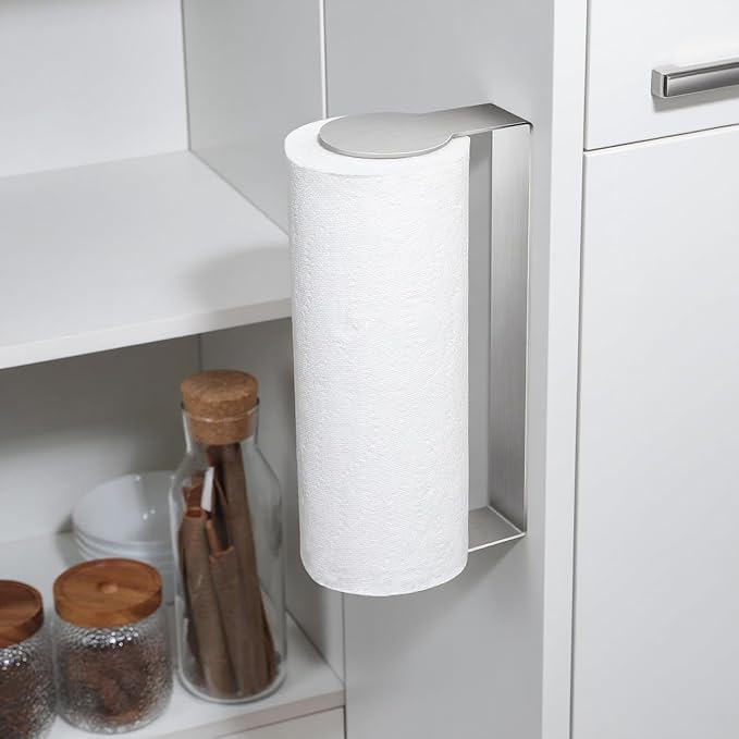 YIGII Adhesive Paper Towel Holder for Kitchen