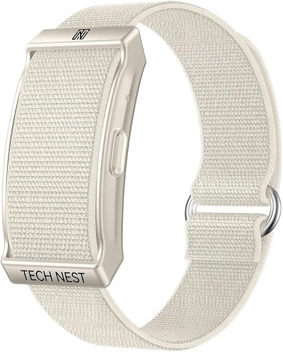 Screenless Health Fitness Tracker for Men Women Activity Watch 24/7 Heart Rate Blood Pressure Sleep HRV Monitor Step Counter Smart Bracelet No Screen Long Battery Life